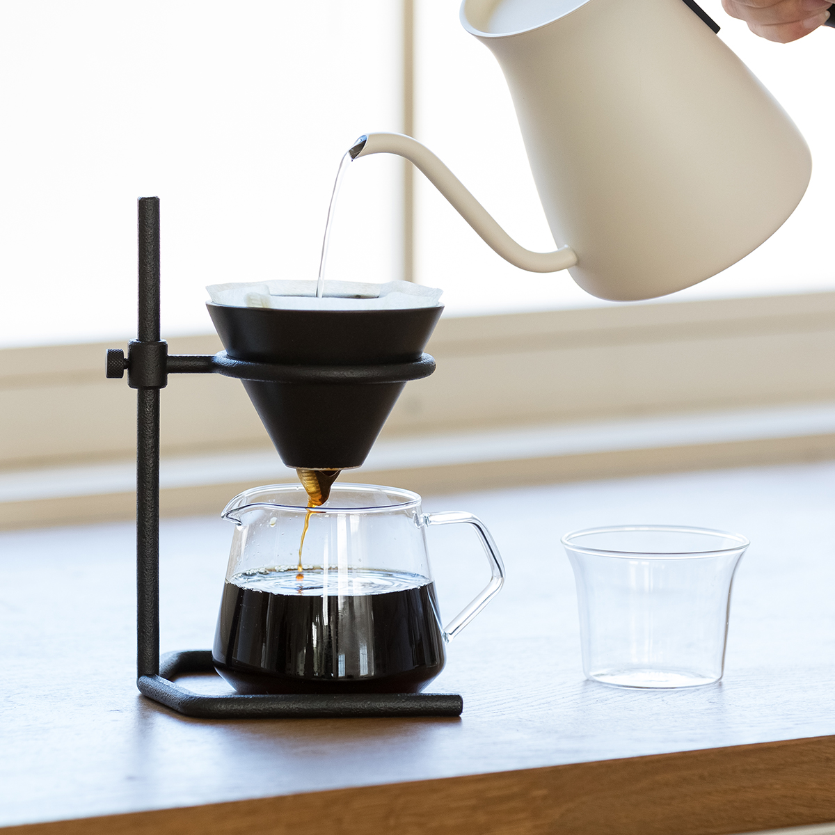 【KINTO】SLOW COFFEEブリューワースタンドセット 2杯用 SCS-S04