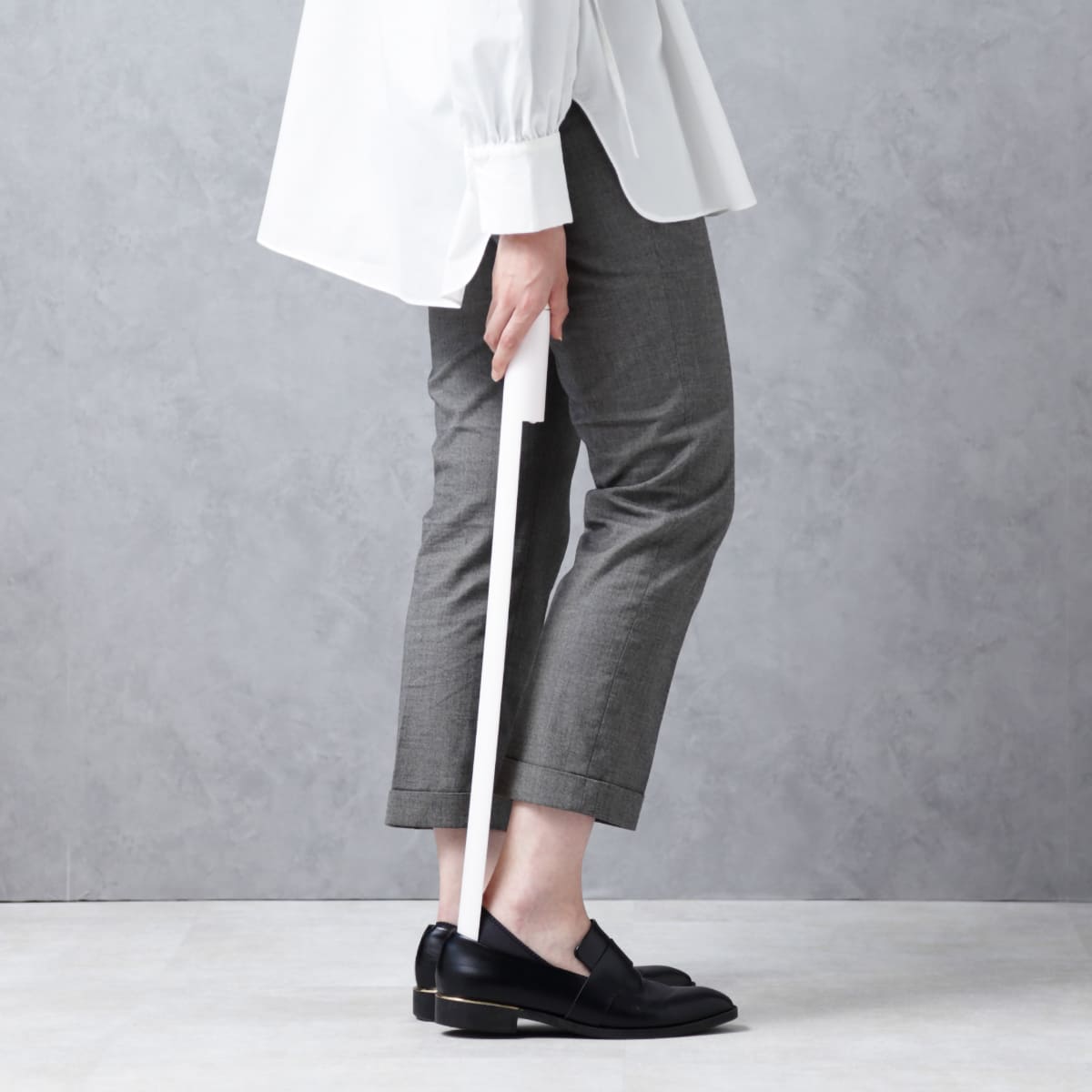 【ideaco】noppo 2 マグネット付き 靴べら